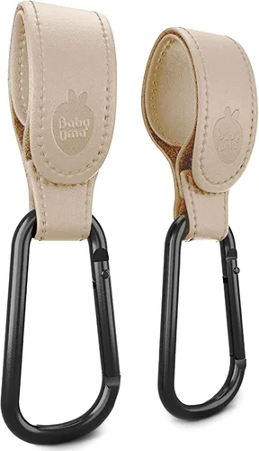 Vista 15 de Baby Uma Stroller Hooks for Bags - Non-Slip, One-Hand Use
