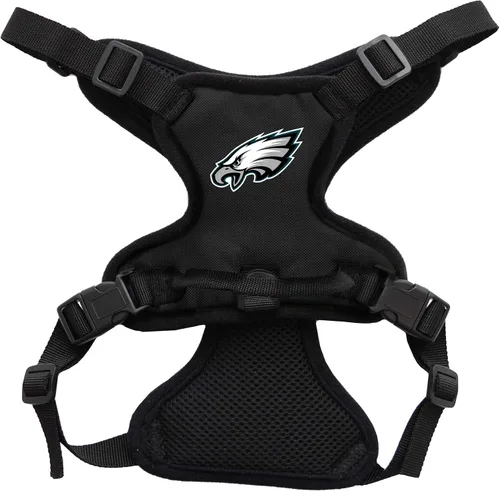 Vista 14 de Littlearth NFL Las Vegas Raiders Pet Front Clip Harness, Team Color, Small