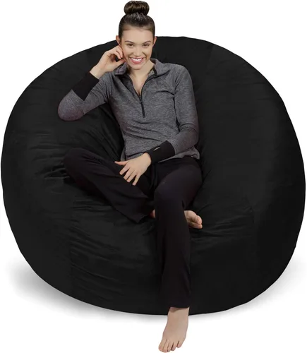 Vista 20 de [Usado] Sofa Sack Funda para Silla Puff Solo la Funda, para Adultos y Niños, Sin Relleno, Cómoda y Esponjosa, Funda de Repuesto para Silla Puff