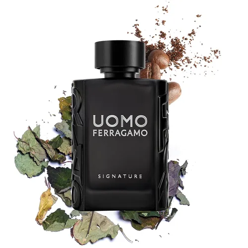 Vista 3 de FERRAGAMO Uomo Ferragamo Signature Eau de Parfum Pour Homme, Cologne Spray for Men, 3.4 Fl. Oz.