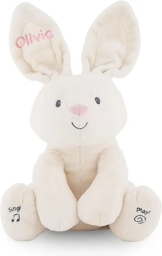 Vista 2 de DIBSIES Peluche Animado Personalizado Peek A Boo (Conejo Peek A Boo)