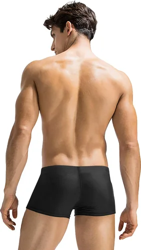Vista 3 de COOFANDY Traje de baño para hombre de camuflaje de secado rápido con bolsillos