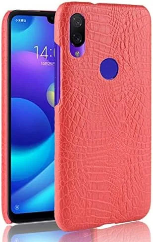 Vista 5 de Funda de piel sintética para Xiaomi Redmi Note 7 (ultrafina), diseño de piel de cocodrilo