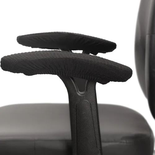 Vista 4 de Melaluxe Fundas para reposabrazos de silla de oficina, elásticas, extraíbles y lavables, fundas elásticas para reposabrazos de silla de escritorio