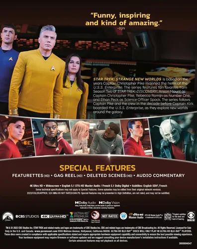 Vista 3 de Star Trek Strange New Worlds - Season One 4K UHD