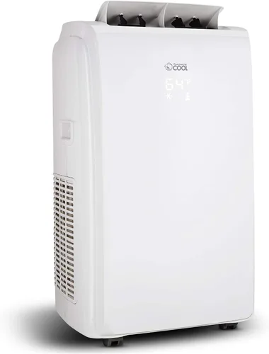 Vista 11 de Commercial Cool Aire acondicionado portátil de 12,000 BTU con control remoto, color blanco Blanco - 12000 BTU