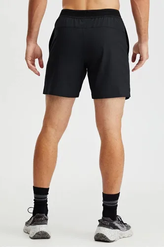 Vista 5 de Fabletics The Fundamental - Pantalón corto para hombre (forrado), entrenamiento, correr, entrenamiento, gimnasio, yoga, ultraligero, atlético