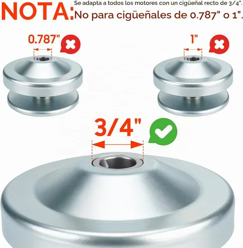 Vista 4 de Convertidor de par 212CC - Serie 30 2-7HP 3/4