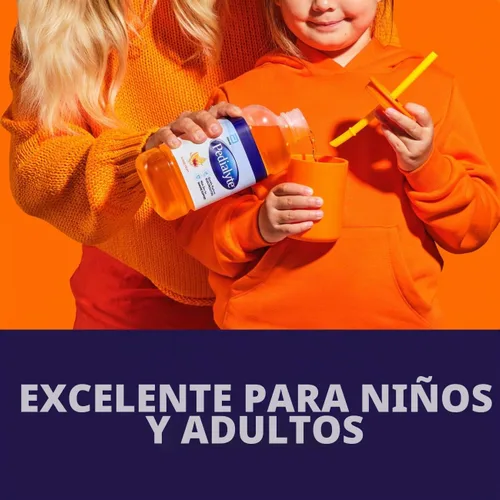 Vista 5 de Pedialyte Bebida de electrolitos, bebidas de hidratación para niños y adultos, frutas mixtas, 1 litro