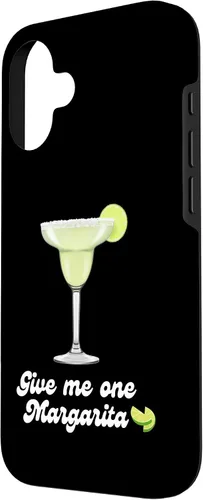 Vista 2 de Funda para iPhone 16 Give Me One Margarita