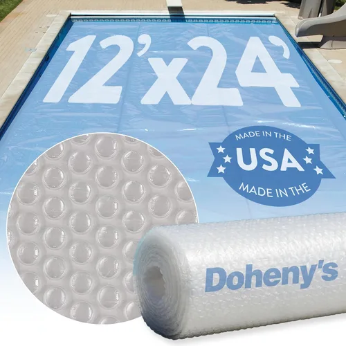 Vista 15 de Doheny's Clear-Tek - Cubierta solar de micro burbujas para piscinas enterradas Aumenta la absorción de energía solar, retiene el calor, reduce
