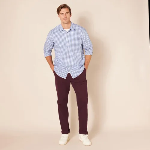 Vista 7 de Tienda Essentials Pantalón chino elástico casual para hombre (disponible en tallas grandes y altas)