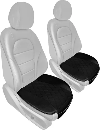Vista 9 de Asientos de automóvil FH Group PU207 gris negro 102, piel sintética, compatible con bolsas de aire. Beige