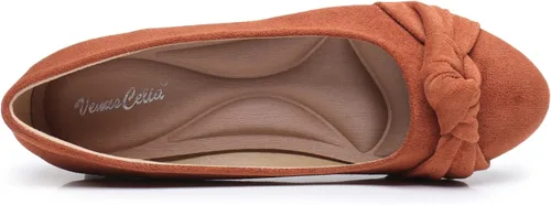 Vista 4 de VenusCelia Zapatos planos deslumbrantes para mujer