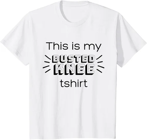 Vista 25 de Funny Broken Knee Joke - Camiseta de regalo para lesión de rodilla