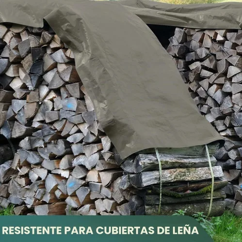 Vista 7 de 6 'X 8' Oliva Drab 21 onzas Canvas Lona