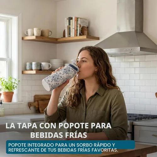 Vista 9 de Vaso de viaje con infusor de té con forro de cerámica de 32 onzas, infusor de acero inoxidable de micromalla, interior de cerámica de sabor puro
