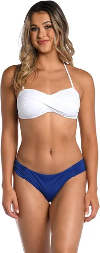Vista 3 de AMAVI Parte inferior de traje de baño de bikini hipster fruncido lateral