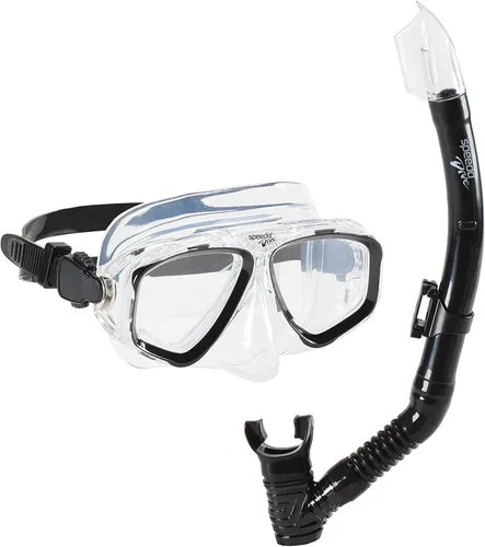 Vista 16 de Speedo Máscara de Buceo con Snorkel Unisex para Adultos Anti-empañamiento con Cubierta para la Nariz Serie Adventure