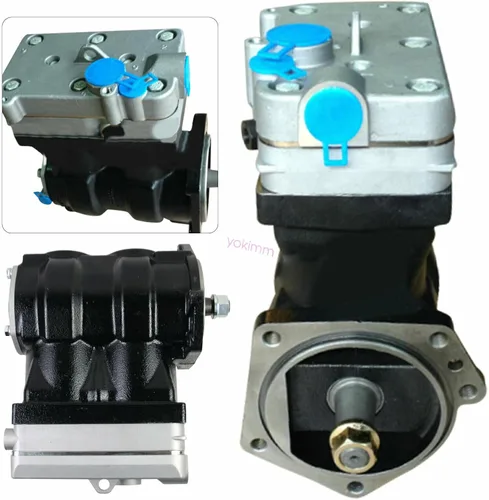 Vista 3 de Compresor de aire de freno de camión, compresor de freno de aire del motor D12 D12A D12C para VOLVO y para WABCO, FH/FM/FMX/NH 9/10/11/12/13/16
