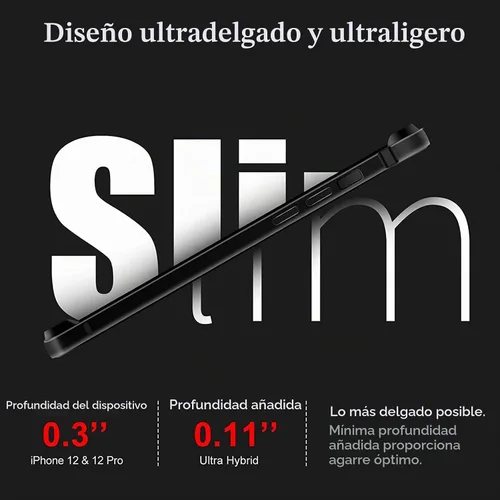 Vista 7 de Funda rígida delgada con marco de aluminio para iPhone 13 Pro, armadura de marco de metal con protección interior suave, protección de borde elevado