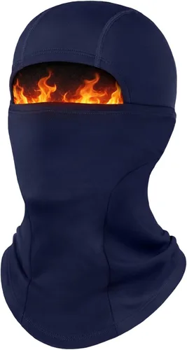Vista 33 de Fuinloth Pasamontañas de Esquí Balaclava Pro, Pasamontañas a Prueba de Viento Térmico para Climas Fríos, Motocicleta para Hombres/Mujeres