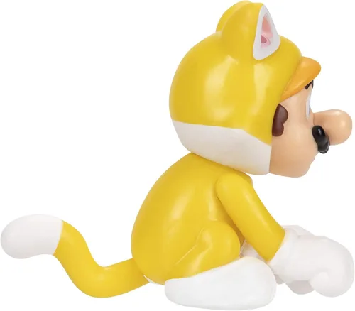 Vista 4 de World of Nintendo 91424 - Figura de acción de Cat Mario de 2.5 pulgadas