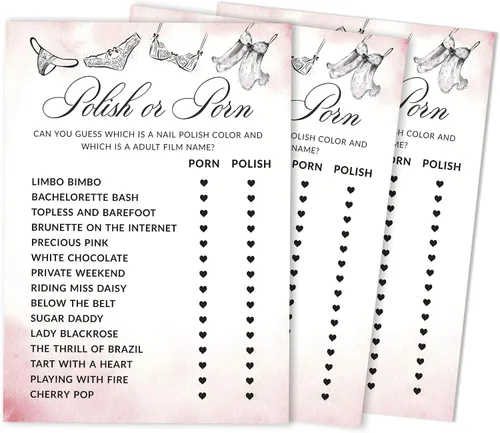 Vista 12 de 50 tarjetas de juego de bingo de lencería para despedida de soltera, boda, despedida de soltera, a granel, cuadrado en blanco, ideas de regalo