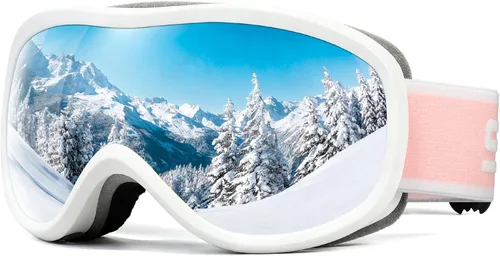 Vista 15 de SPOSUNE Gafas de Esquí Sobre Gafas con Lente Doble, Gafas de Nieve Anti-empañamiento Anti-UV para Hombres Mujeres Jóvenes Esquí Moto de Nieve