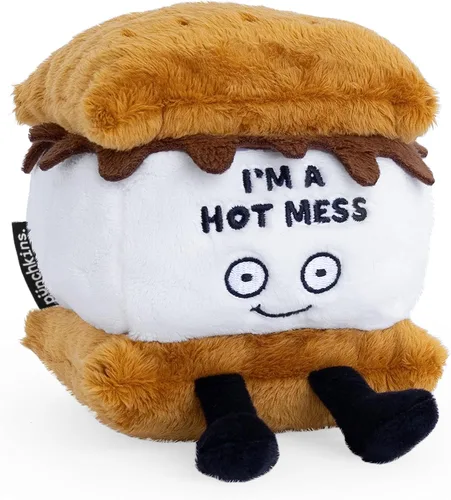 Vista 11 de Punchkins Peluche de pata de pollo, divertido peluche con texto en inglés "It's Leg Day", regalo para los amantes del humor, bonito juguete
