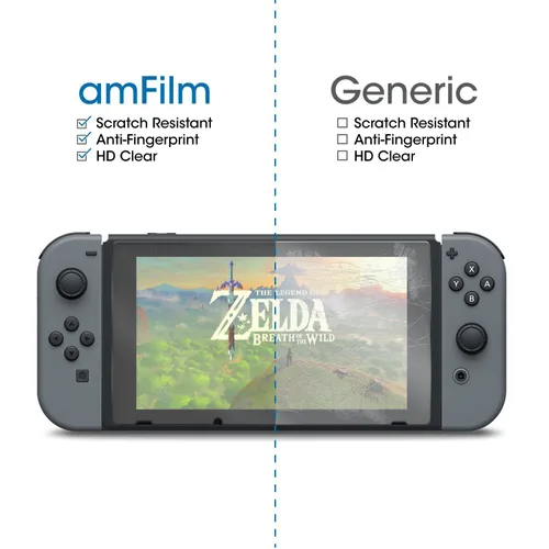 Vista 5 de PDP Gaming Official Screen Protector Kit Screen Protector, Cloth, Applicator Nintendo Switch