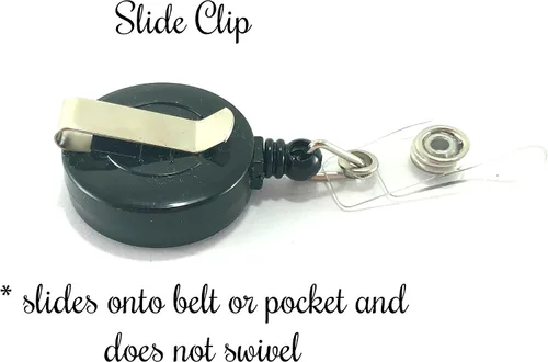 Vista 5 de Lime Badge Reel (Alligator Swivel Clip)