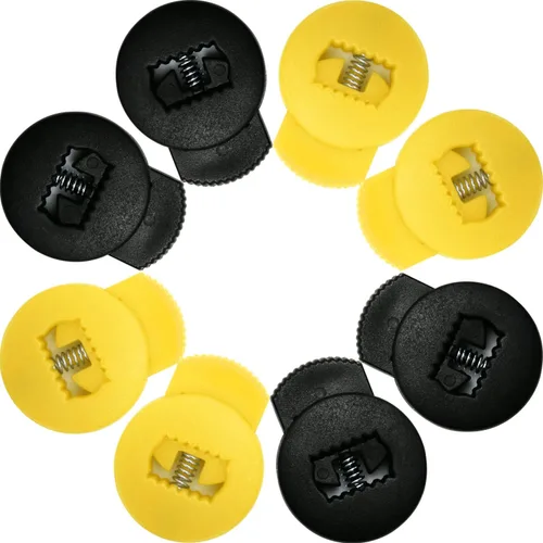 Vista 11 de AliBall Glove Locks - Juego de 8 cerraduras de encaje para guantes, nunca más necesitarás nudos, se adapta a todos los guantes de béisbol y sóftbol