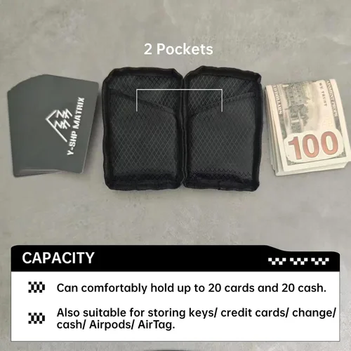 Vista 12 de Carteras para hombre, cartera portátil para tarjetas para hombres, cartera pequeña y exquisita con llavero, monedero para hombres y mujeres