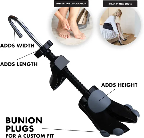 Vista 6 de FOOTMATTERS Estirador de zapatos de alta calidad, ampliador y expansor de zapatos para mujeres y hombres con zapatos ajustados