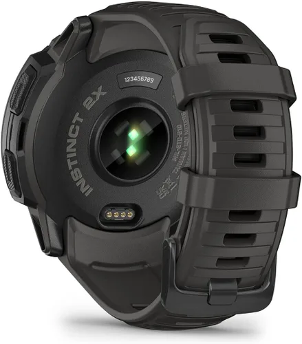 Vista 9 de Garmin Instinct 2X Solar (grafito) - Paquete de reloj inteligente GPS resistente, GNSS de múltiples bandas, monitoreo de salud 247, notificaciones