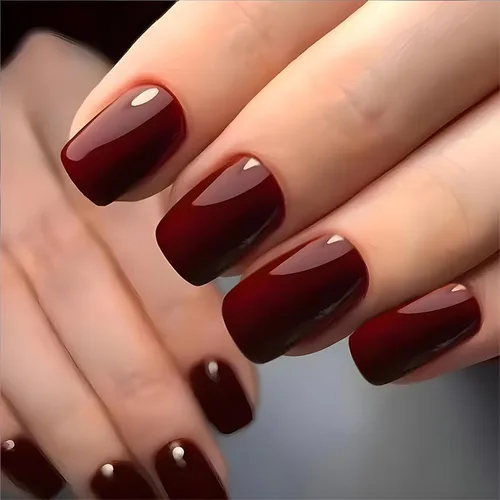 Vista 22 de Uñas postizas a presión de almendra, uñas postizas medianas con diseños de estampado francés de lámina dorada 3D, pegamento dorado Starlight en uñas