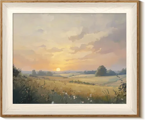 Vista 49 de InSimSea Arte de Pared en Lienzo Enmarcado Decoración de Habitación, Imágenes de Paisaje Costero Clásico para Baño Decoraciones de Pared, Arte