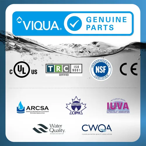 Vista 7 de Viqua VH410 Sistema de Agua Ultravioleta para el Hogar de Acero Inoxidable - 18 GPM 3/4 MNPT 120V