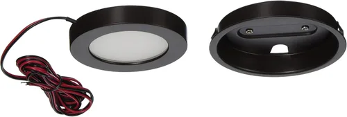 Vista 5 de WAC Lighting HR-LED90-27-BN Luz de botón de iluminación de borde contemporáneo LED HR-LED90