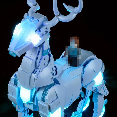 Vista 4 de BRIKSMAX Kit de iluminación LED para LEGO-76414 Expecto Patronum, compatible con el modelo de bloques de construcción de Lego Harry Potter,