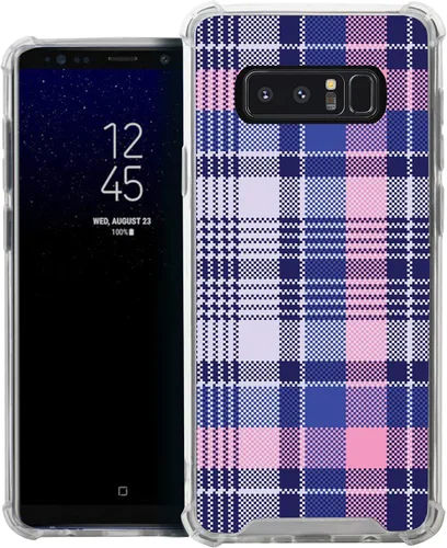 Vista 14 de CasesOnDeck Funda compatible con [Samsung Galaxy Note 8] Note 8, funda delgada y transparente de poliuretano termoplástico flexible con protección