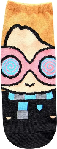Vista 6 de Harry Potter Lindos calcetines de tobillo Chibi Character Art JuniorsMujeres paquete de 5 calcetines