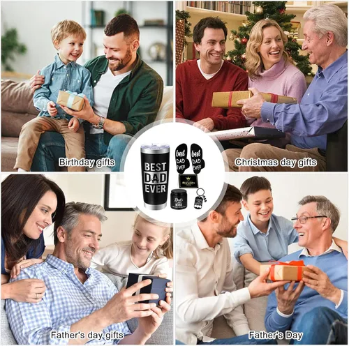Vista 6 de Regalos para padre, regalo para papá, regalo del día del padre, regalos de Navidad para padres, regalos del día de Acción de Gracias para papá 20 0Z