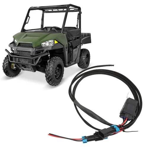Vista 5 de Aramox Arnés de cable de luz de respaldo para Polaris 1000, arnés de cableado de luz inversa de 12 V 40 A de repuesto de cable de lámpara de respaldo