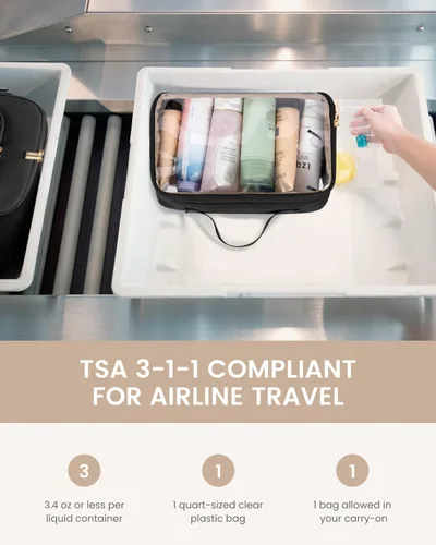 Vista 8 de LOVEVOOK Mochila de viaje para mujeres y hombres, bolsa de viaje para artículos personales de la TSA para laptop de 17.3 pulgadas aprobada por