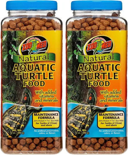 Vista 5 de Zoo Med Natural Aquatic tortuga Alimentos