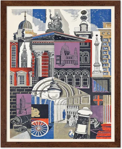 Vista 32 de Poster Master Póster de viaje vintage, impresión de Grecia, arte de Atenas, arte de la bahía de Castella, regalo costero para él, ella, amante