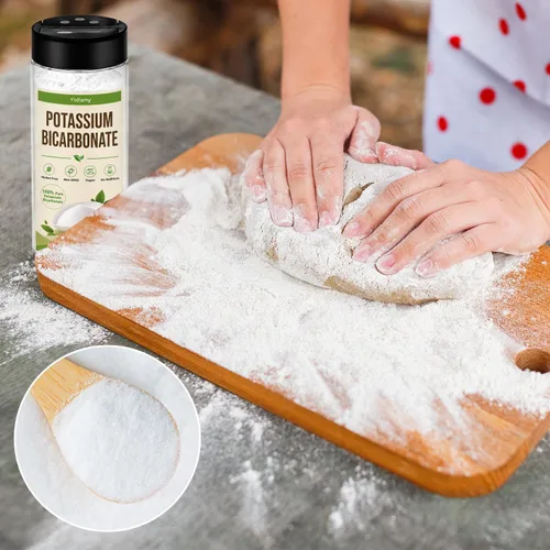Vista 6 de Bicarbonato de potasio de 11 onzas – 100% polvo puro de bicarbonato de potasio para pasteles, plantas, vinificación, fermentación, agente
