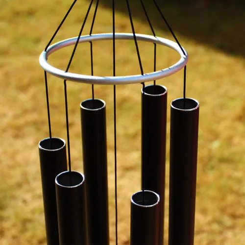 Vista 4 de Campanillas de viento para exteriores grandes y profundas, carillones de viento de 42 pulgadas, tonos melódicos relajantes, regalo conmemorativo